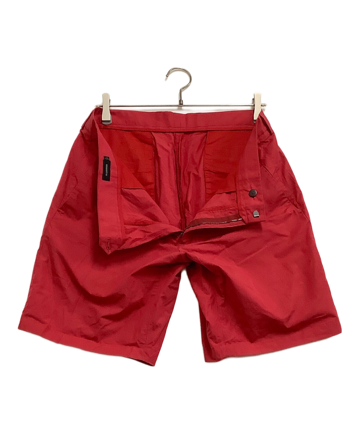 中古・古着通販】JIL SANDER (ジルサンダー) ハーフパンツ レッド