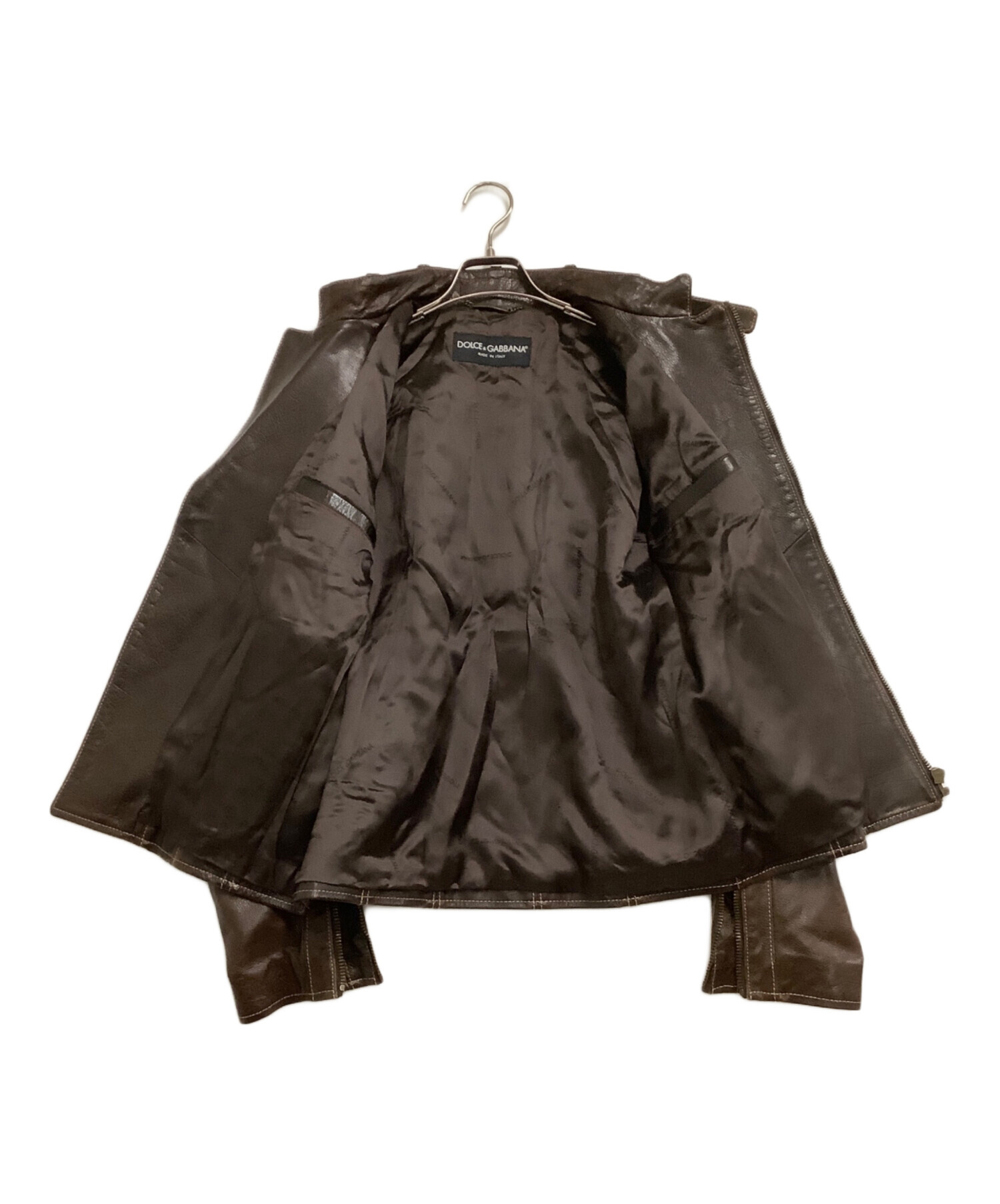 中古・古着通販】DOLCE & GABBANA (ドルチェ＆ガッバーナ) レザー