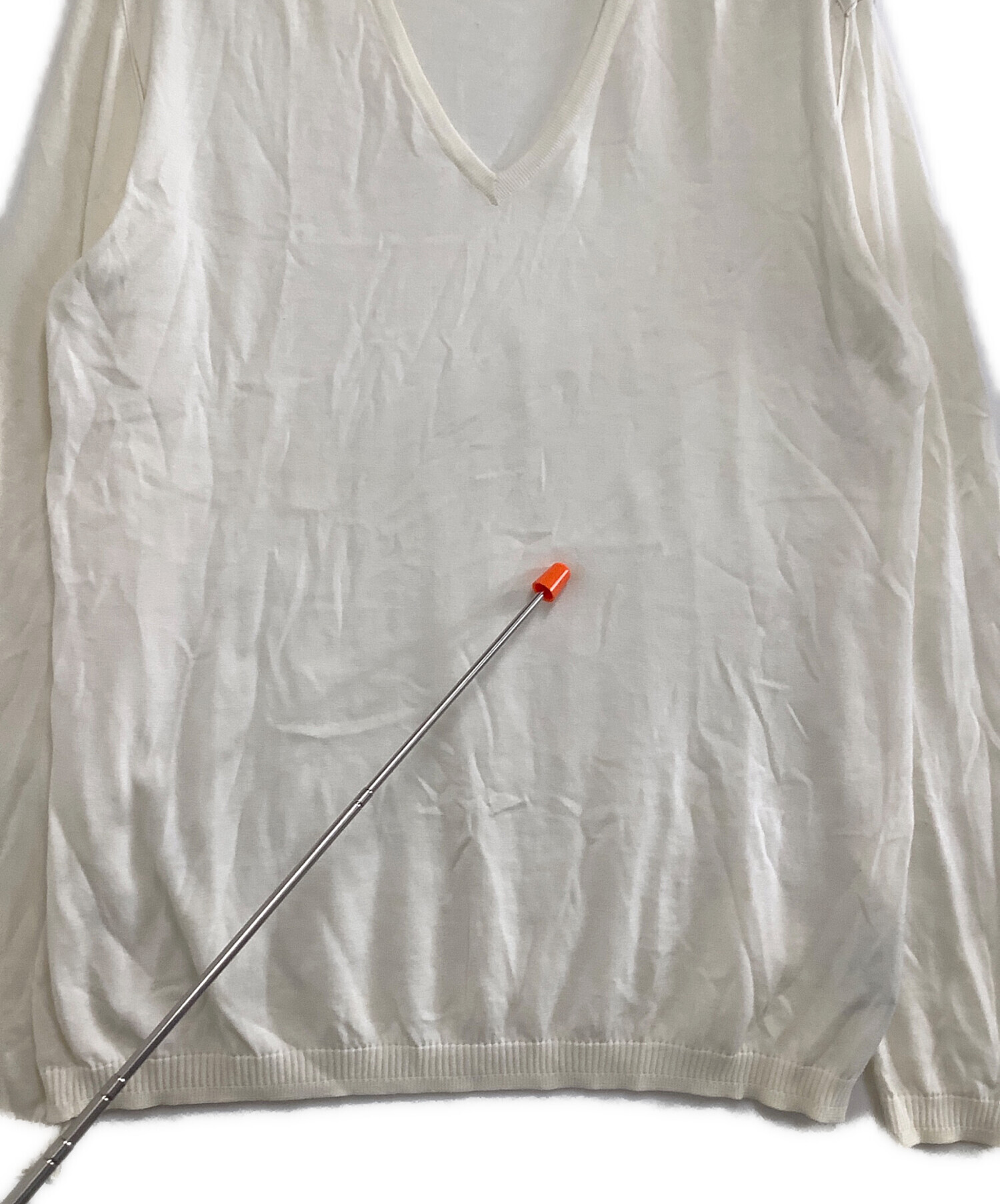 GUCCI ホワイト 長袖シャツ 新品タグ付き】GUCCI（グッチ）長袖シャツ 白 ホワイト 現行品