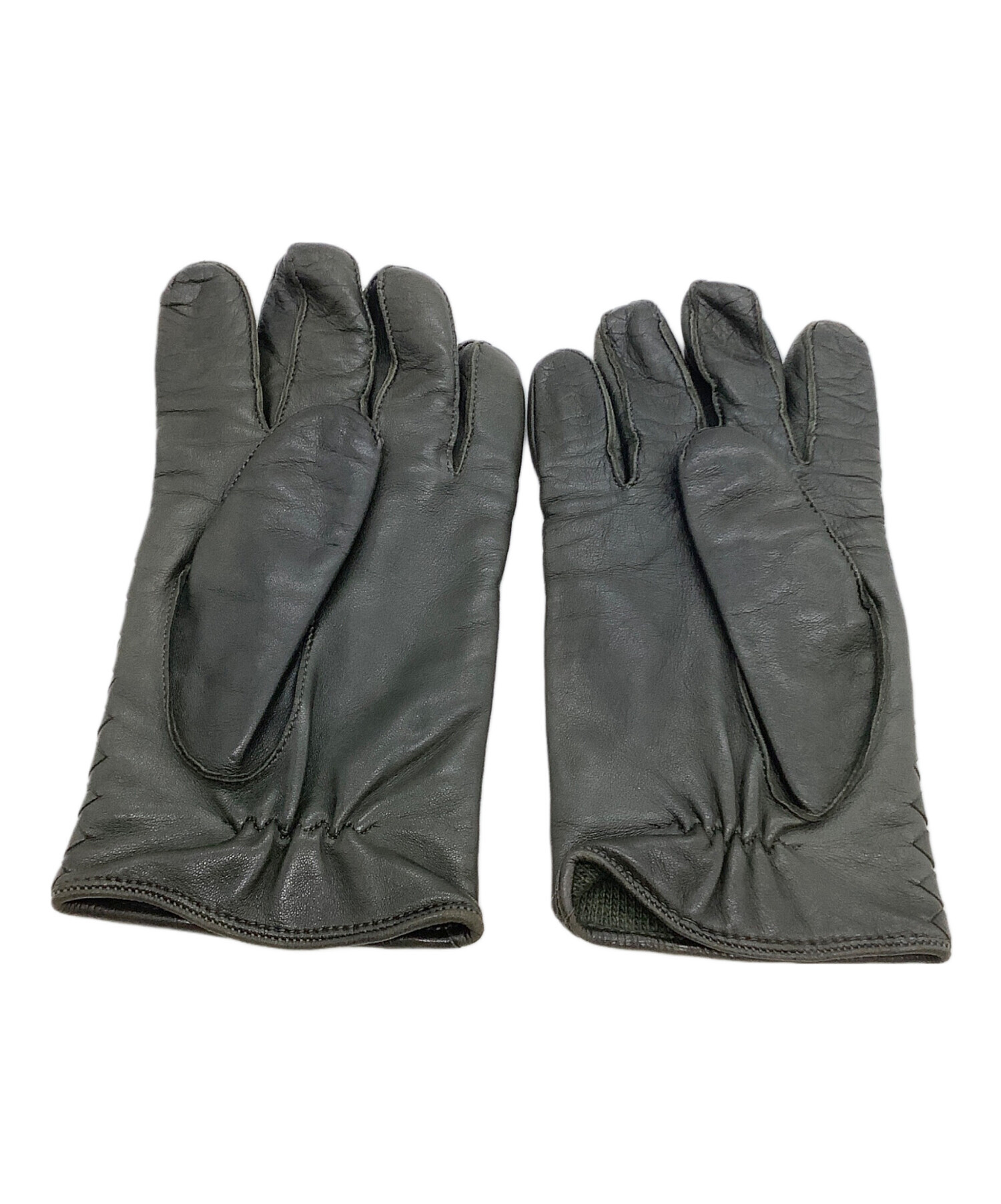 中古・古着通販】BOTTEGA VENETA (ボッテガベネタ) 手袋 グリーン