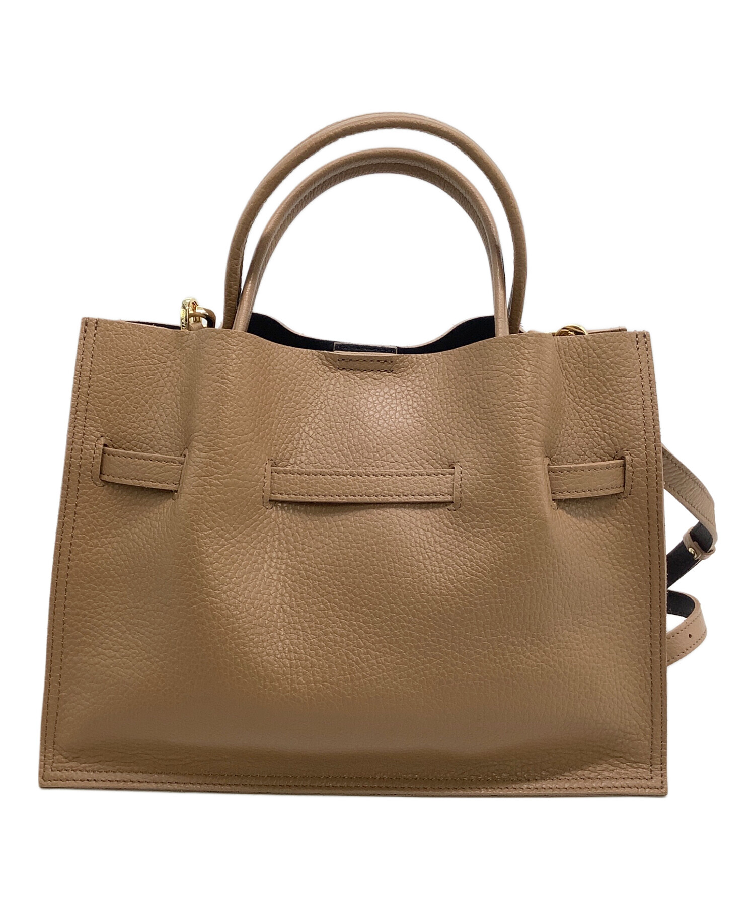 中古・古着通販】VIOLAd'ORO (ヴィオラドーロ) レザートートバッグ