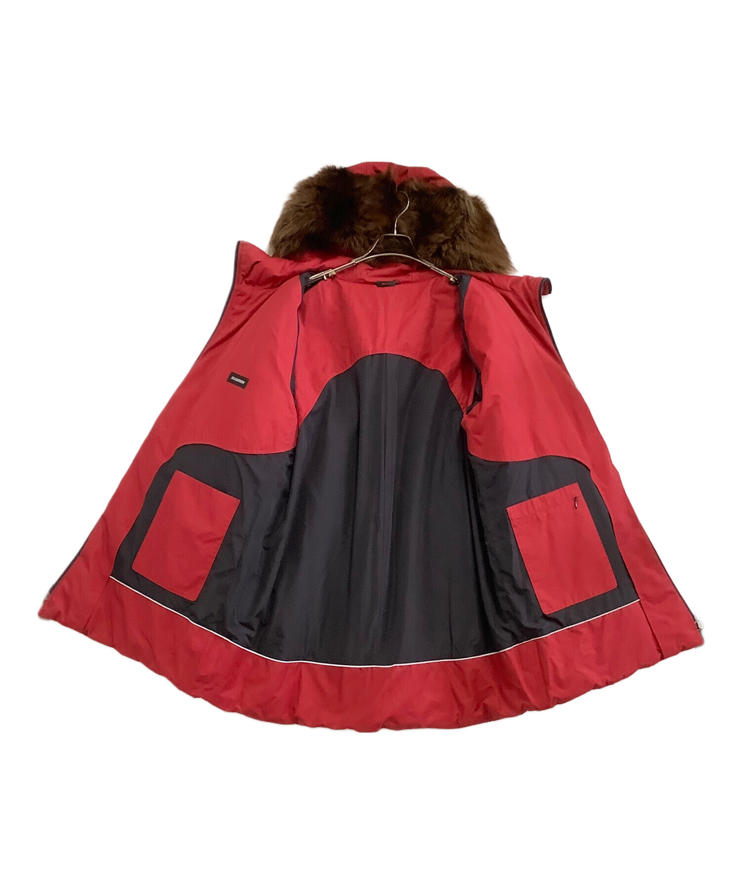 中古・古着通販】JIL SANDER (ジルサンダー) 中綿ジャケット レッド
