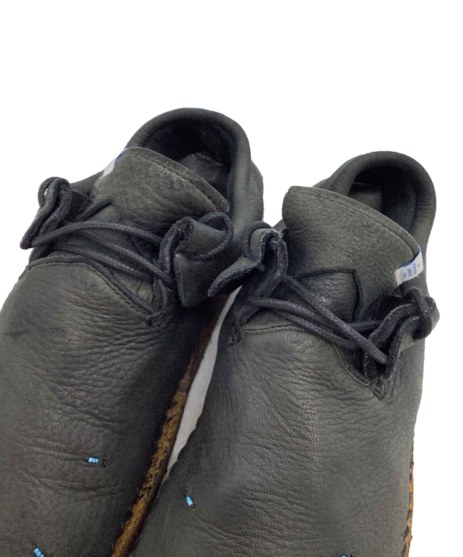 激レア　美品　visvim 黒 レザー モカシンスタイル靴 中古・古着通販】VISVIM (ビズビム) モカシンシューズ MALISEET