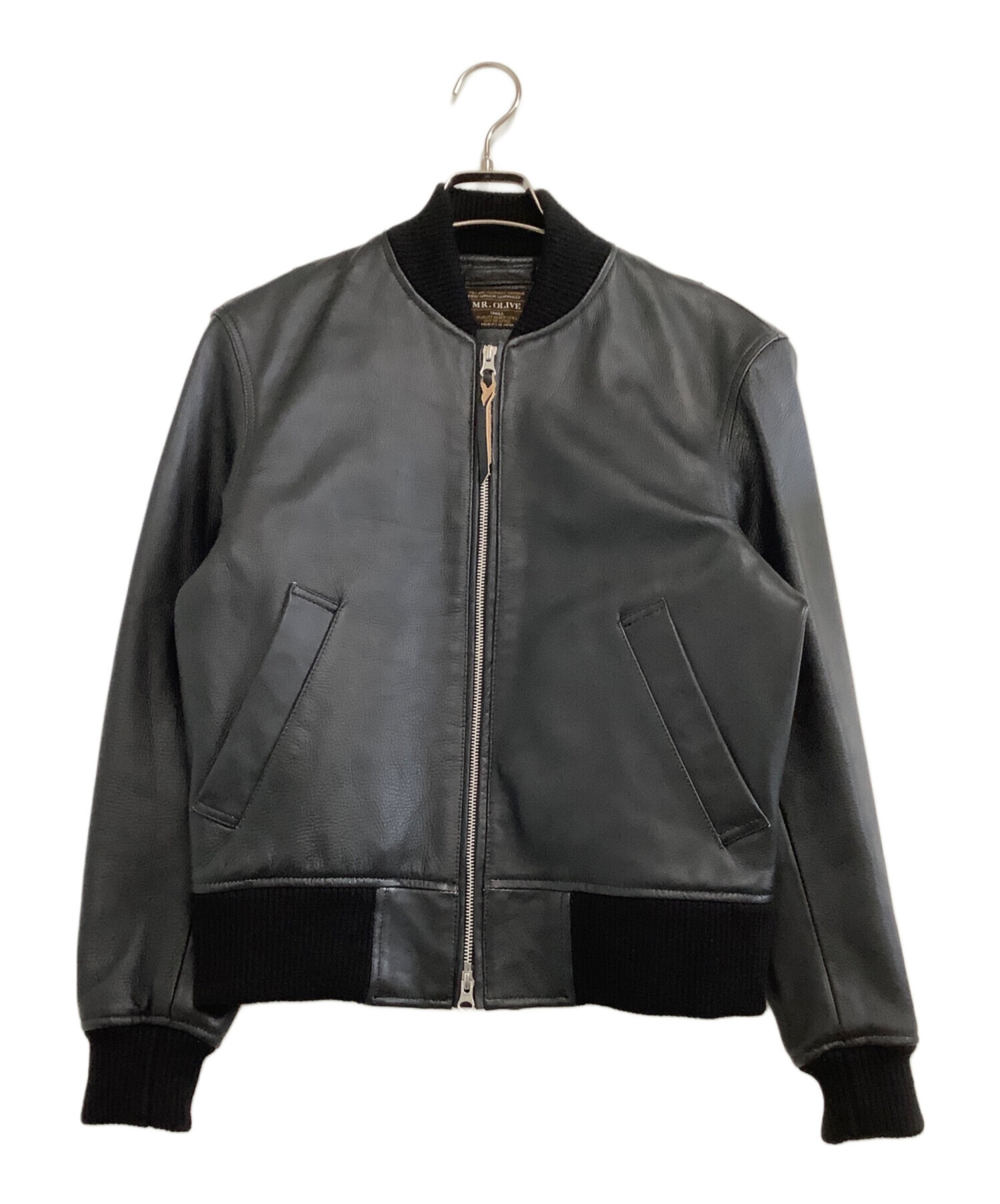 中古　ミスターオリーブ　ヴィンテージクラフトシングルライダースジャケット 中古 ミスターオリーブ ヴィンテージクラフトシングルライダース