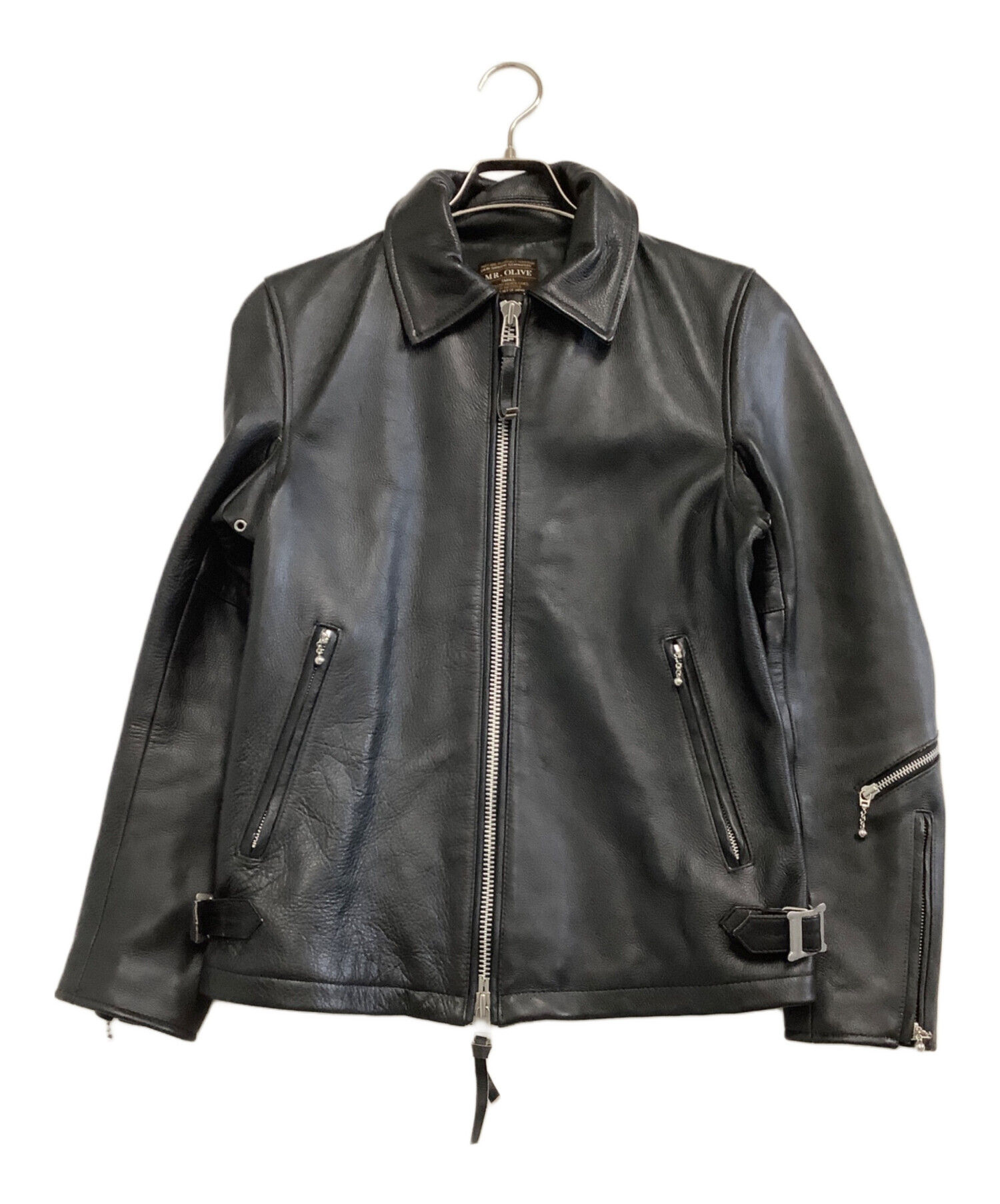 中古・古着通販】MR.OLIVE (ミスターオリーブ) ライダースジャケット