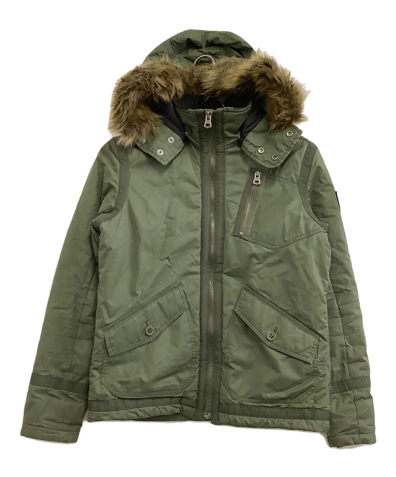 中古・古着通販】DIESEL (ディーゼル) 中綿ミリタリージャケット