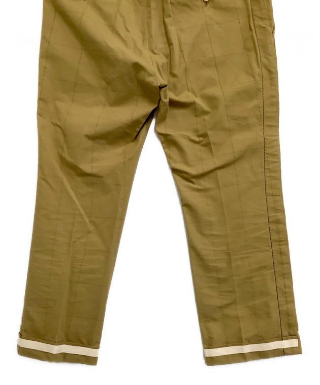中古・古着通販】sacai (サカイ) スラックス ベージュ サイズ:2
