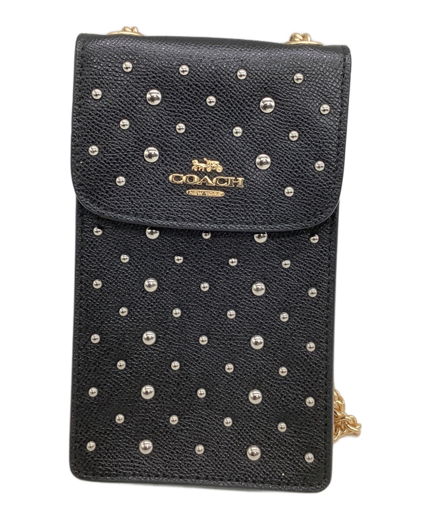 【新品未使用】COACH コーチ NORTH/SOUTH スマホ ショルダー　スマホケース COACH（コーチ） セール スマホショルダー スマホポーチ アウトレット