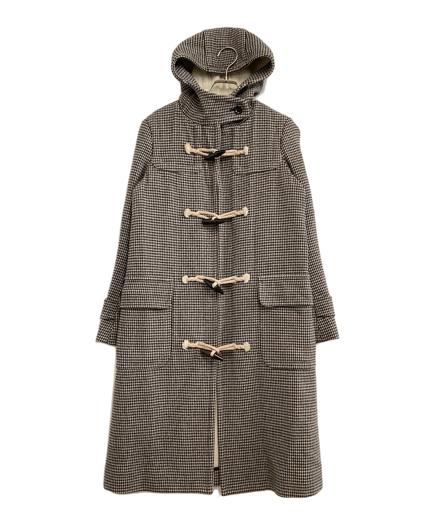 中古・古着通販】DRAWER (ドゥロワー) ダッフルコート 千鳥格子