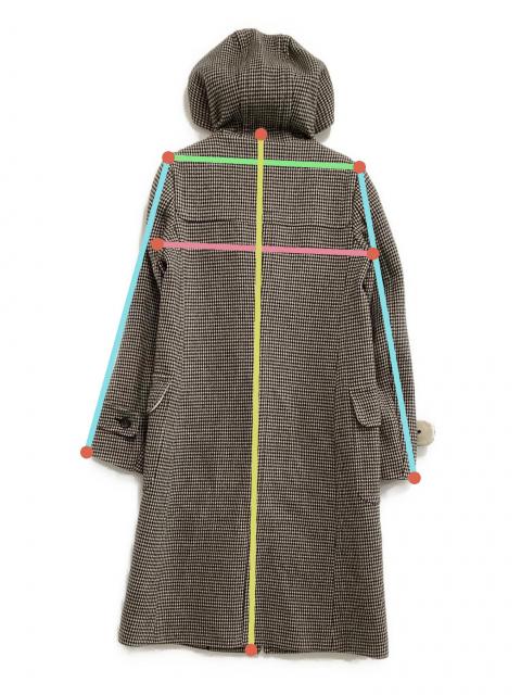 中古・古着通販】DRAWER (ドゥロワー) ダッフルコート 千鳥格子