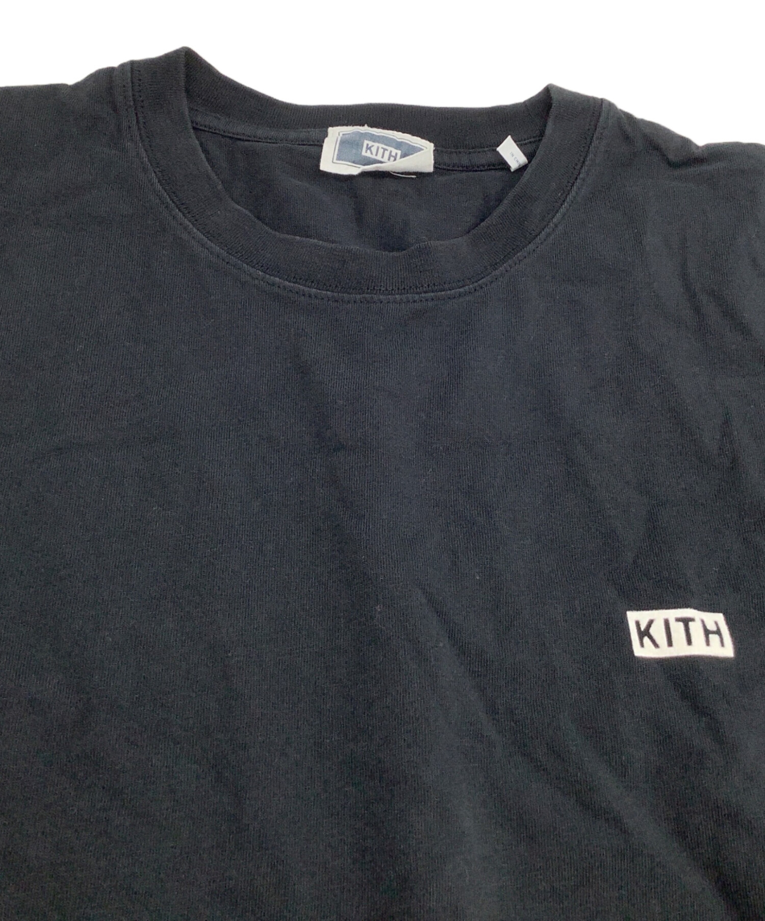 中古・古着通販】KITH (キス) 半袖カットソー ブラック サイズ:M 