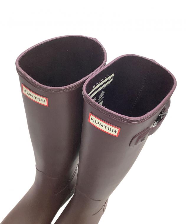 中古・古着通販】HUNTER (ハンター) レインブーツ ブラウン サイズ:US7