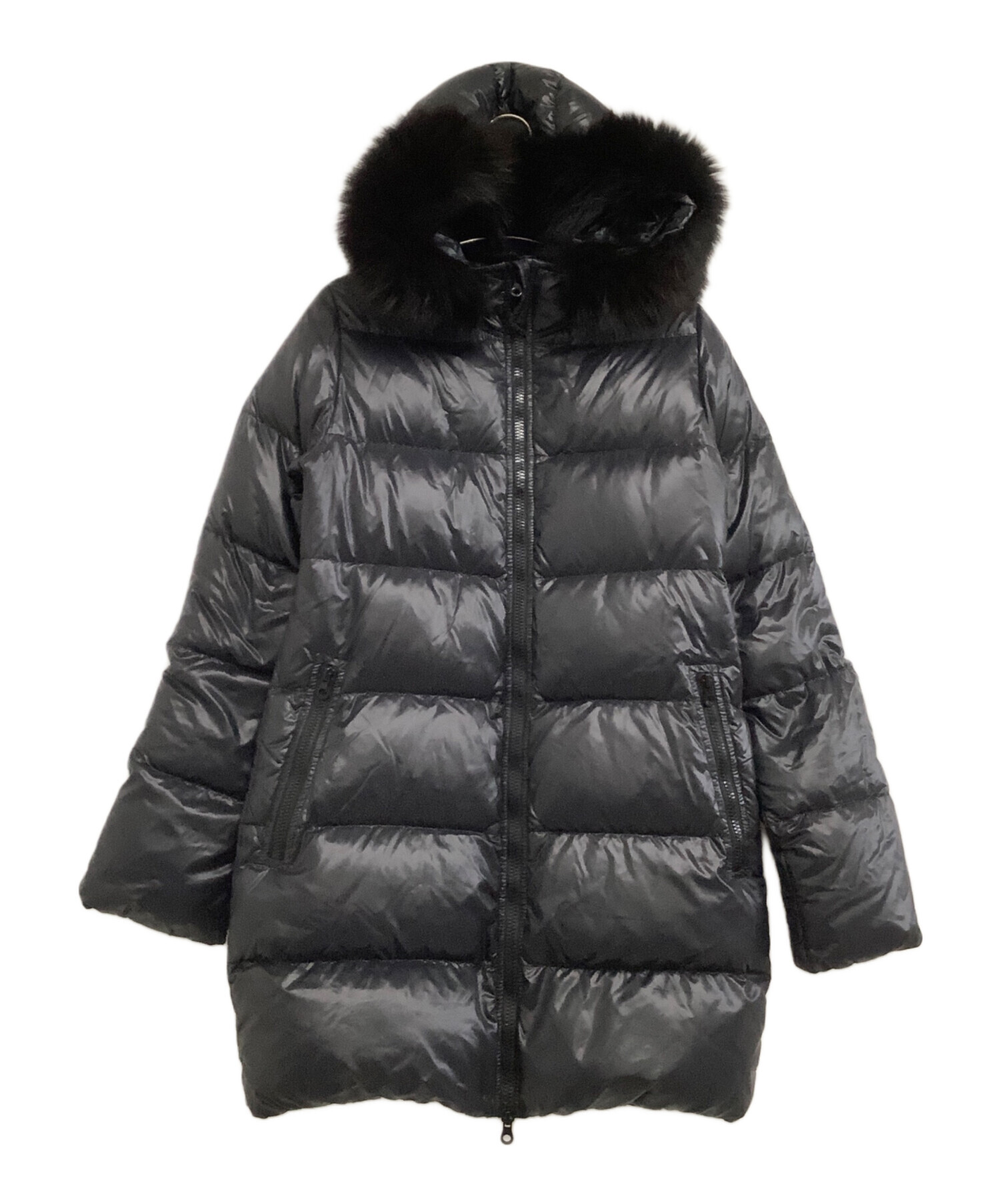 新品未使用　DUVETICA デュベティカ ダウン　ブラック　40 中古・古着通販】DUVETICA (デュベティカ) ダウンコート ブラック