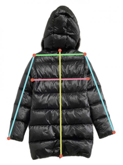 中古・古着通販】DUVETICA (デュベティカ) ダウンコート ブラック