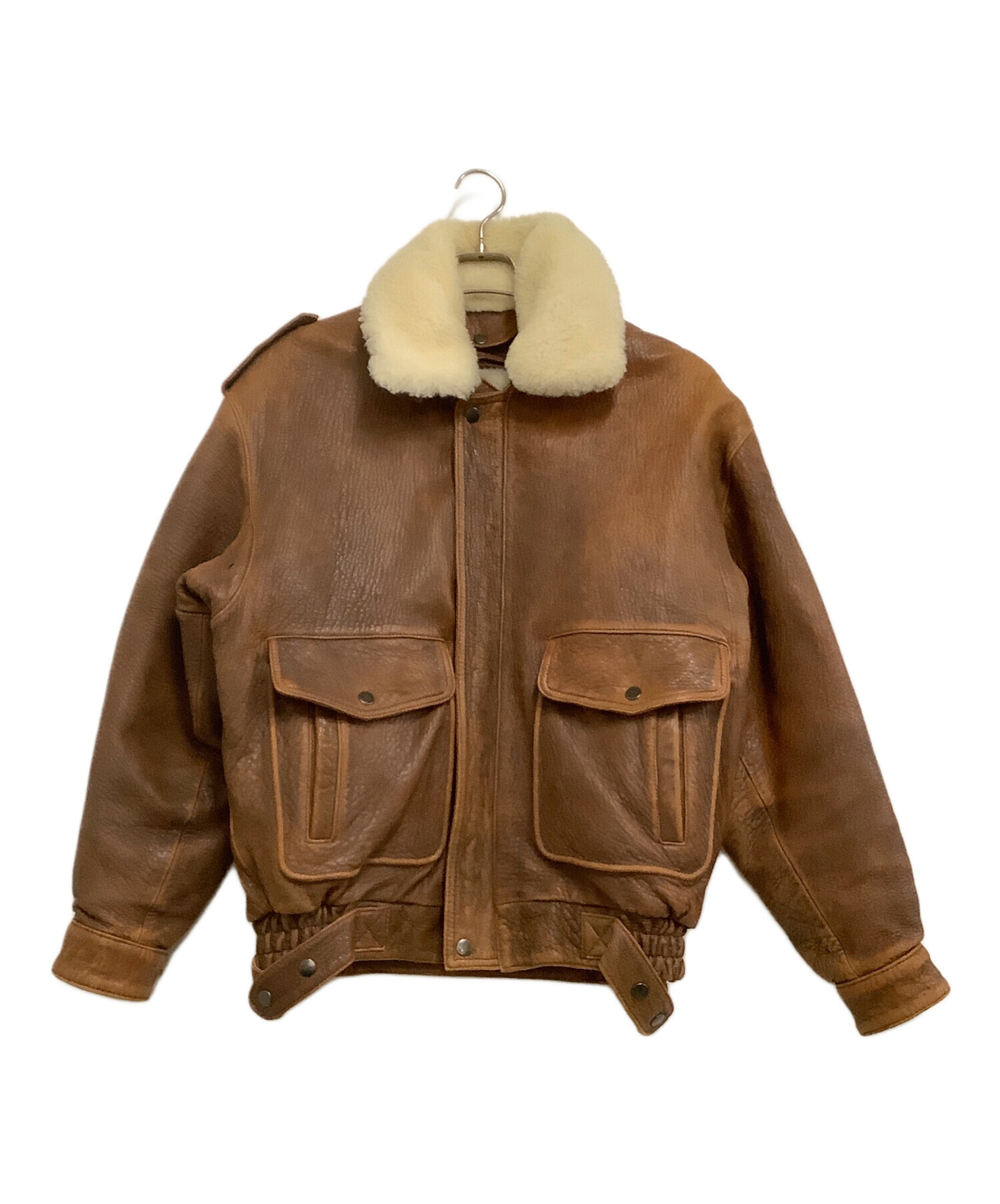 中古・古着通販】Gleeman (-) ライナー付きラムレザージャケット