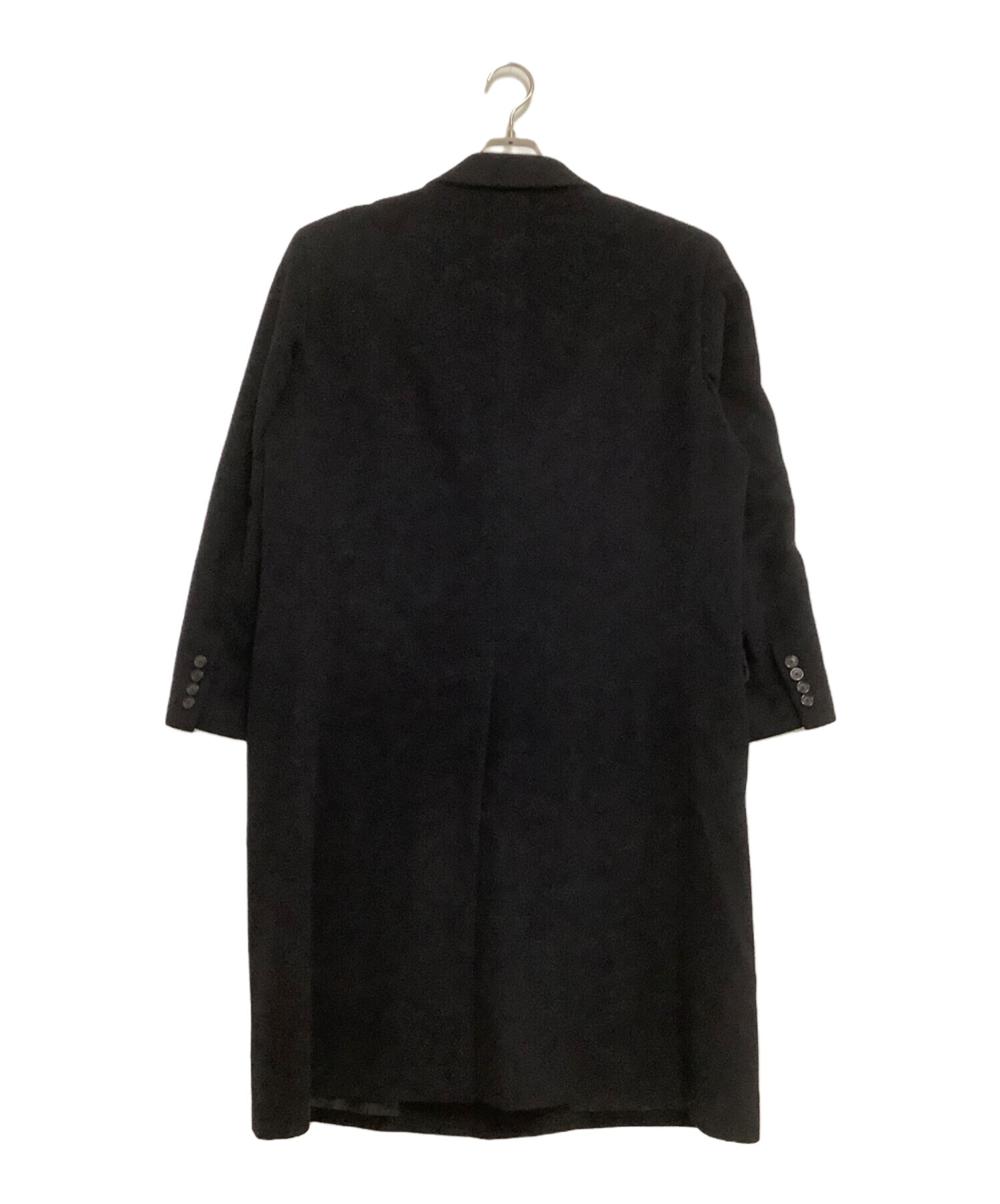 BURBERRY ブラック チェスターコート 中古・古着通販】BURBERRY (バーバリー) チェスターコート ブラック