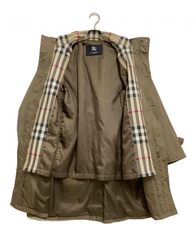 中古・古着通販】BURBERRY (バーバリー) ステンカラーコート 裏地ノバ