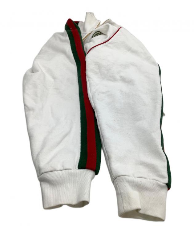 中古・古着通販】GUCCI (グッチ) トラックジャケット ホワイト サイズ