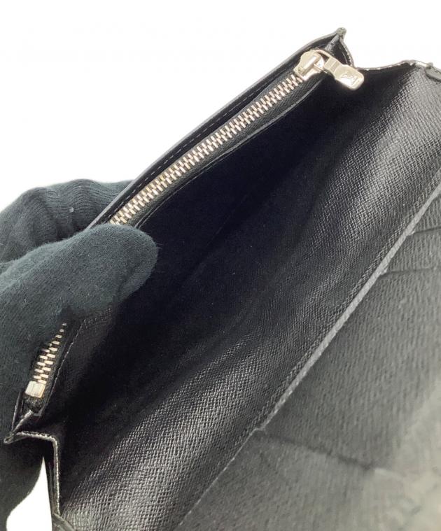 中古・古着通販】LOUIS VUITTON (ルイ ヴィトン) 長財布 エピ ブラック