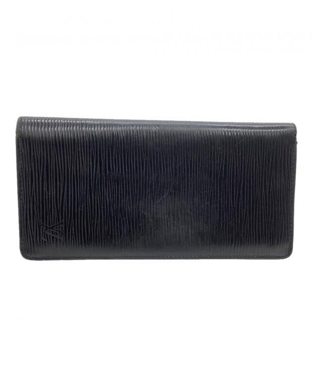 中古・古着通販】LOUIS VUITTON (ルイ ヴィトン) 長財布 エピ ブラック