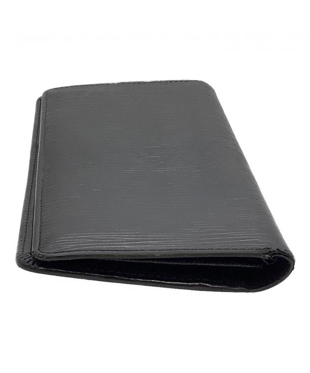 中古・古着通販】LOUIS VUITTON (ルイ ヴィトン) 長財布 エピ ブラック