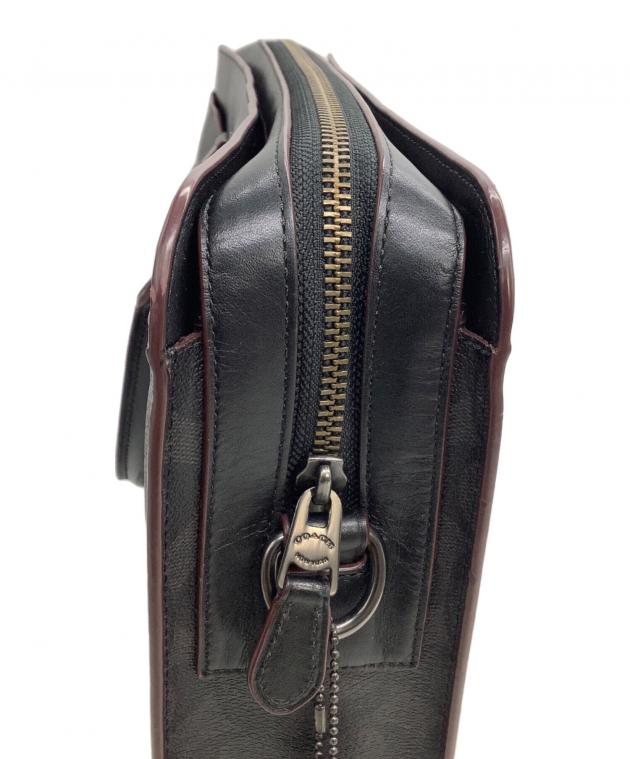 中古・古着通販】COACH (コーチ) ビジネスバッグ シグネチャー