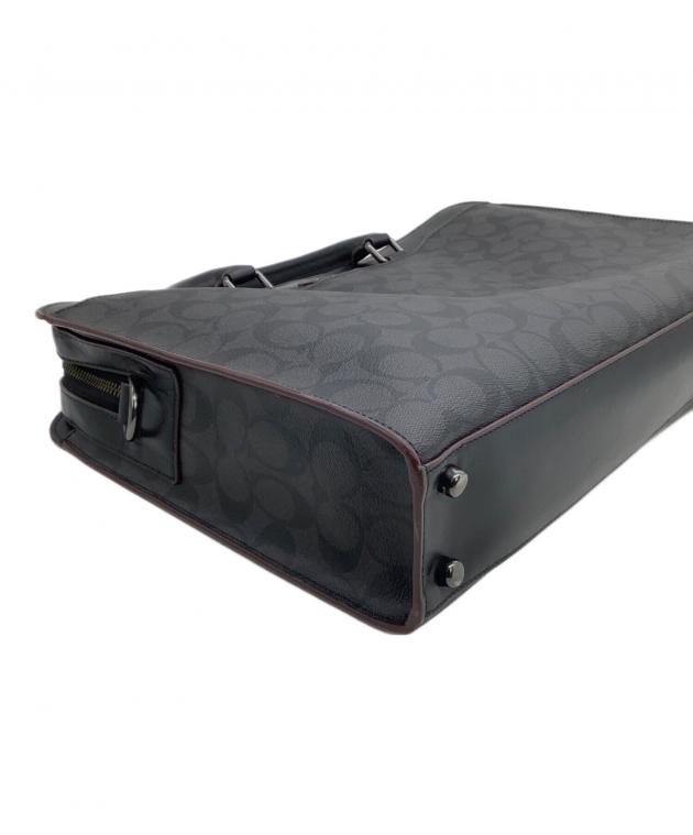 【未使用】COACH コーチ ビジネスバック シグネチャー F71247 中古・古着通販】COACH (コーチ) ビジネスバッグ シグネチャー