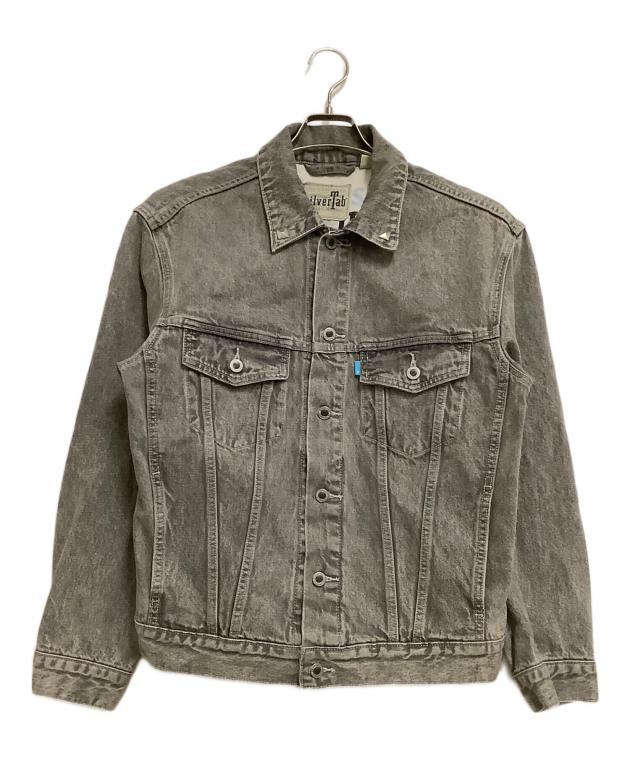 中古・古着通販】LEVI'S (リーバイス) デニムジャケット グレー サイズ