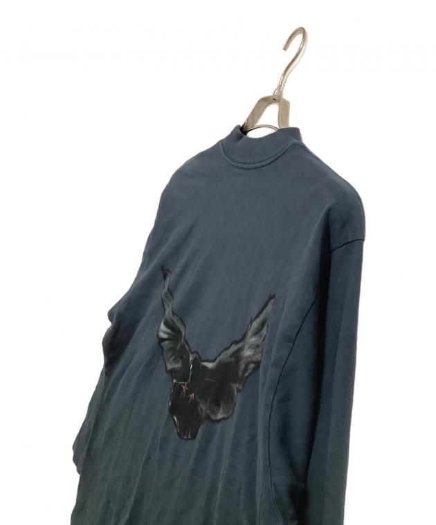 中古・古着通販】yeezy gap (イージーギャップ) 長袖カットソー ブルー