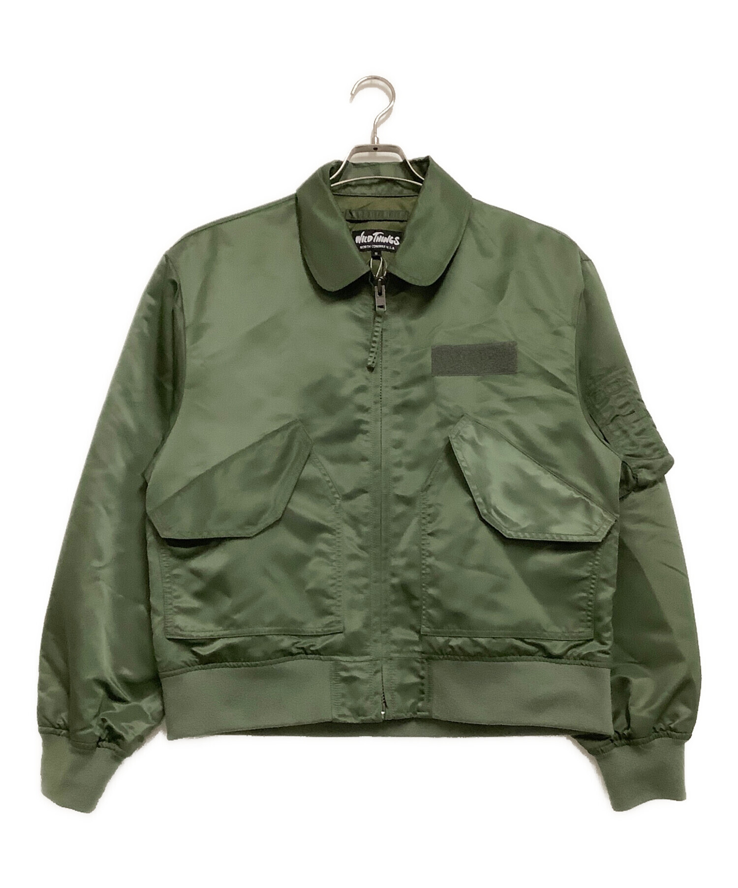中古・古着通販】WILD THINGS (ワイルドシングス) ブルゾン グリーン