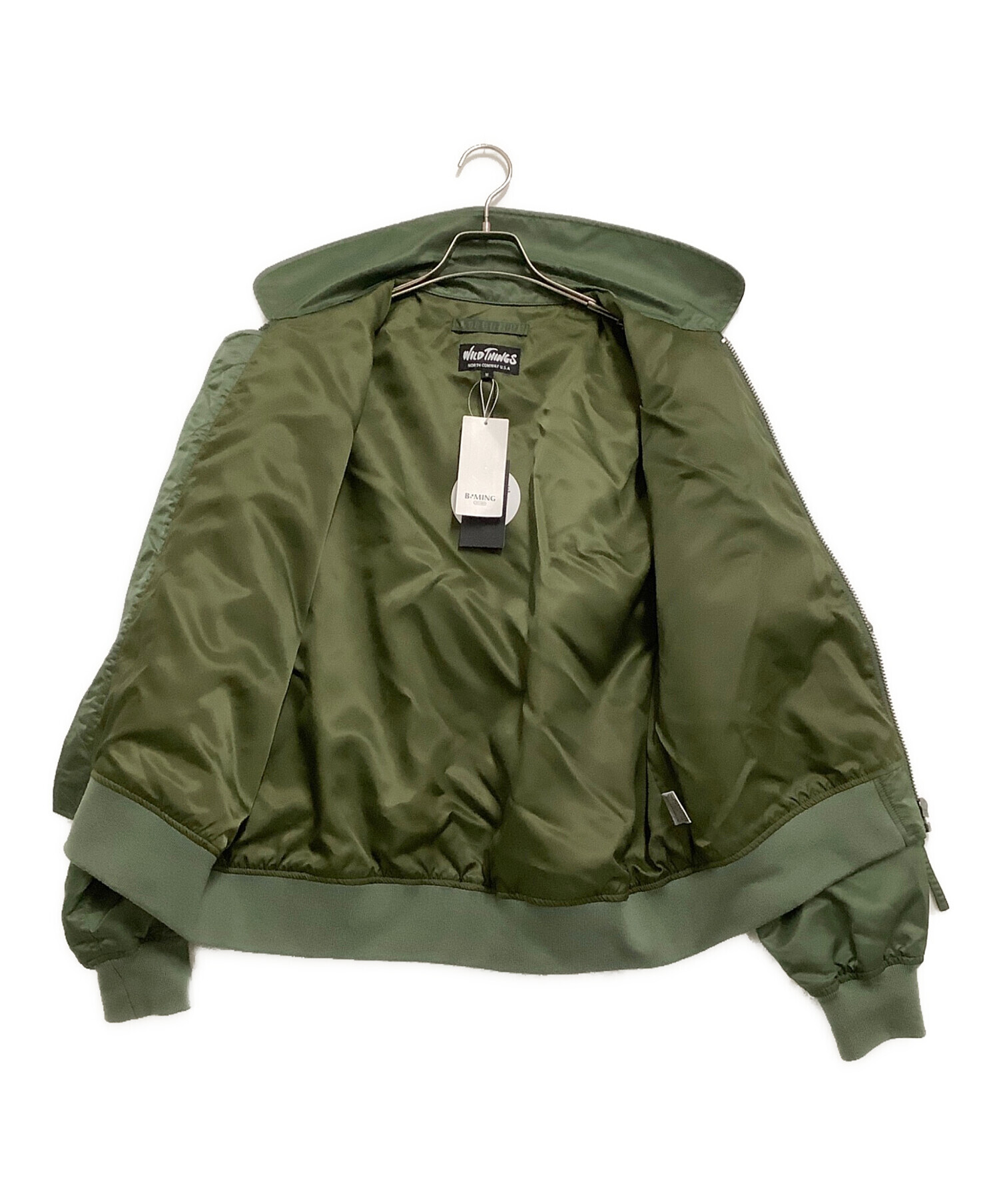 中古・古着通販】WILD THINGS (ワイルドシングス) ブルゾン グリーン