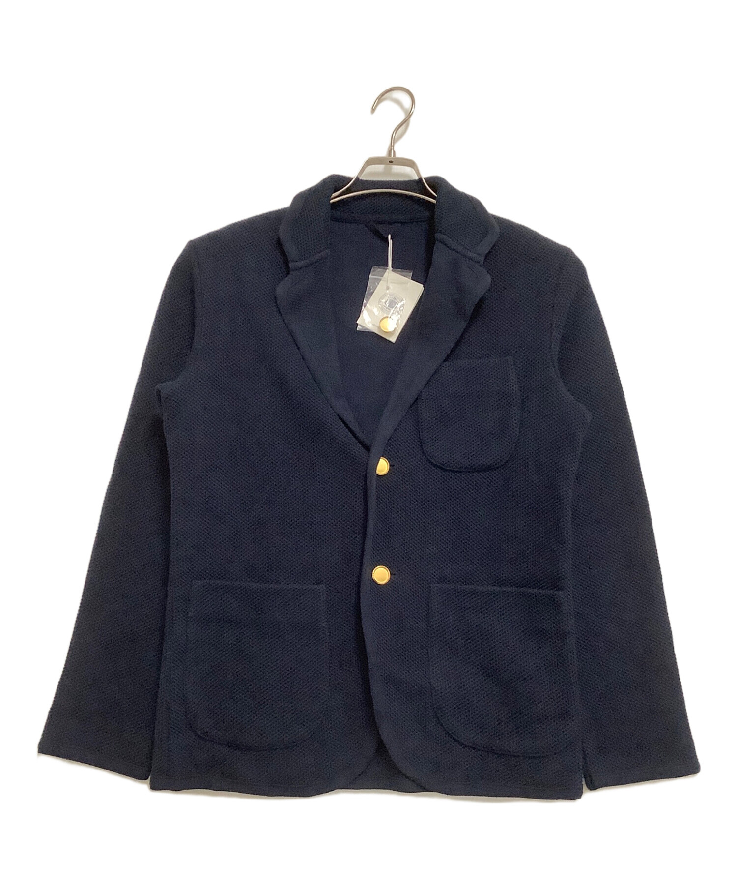 中古・古着通販】J.PRESS (ジェイプレス) ブレザー 金ボタン ネイビー