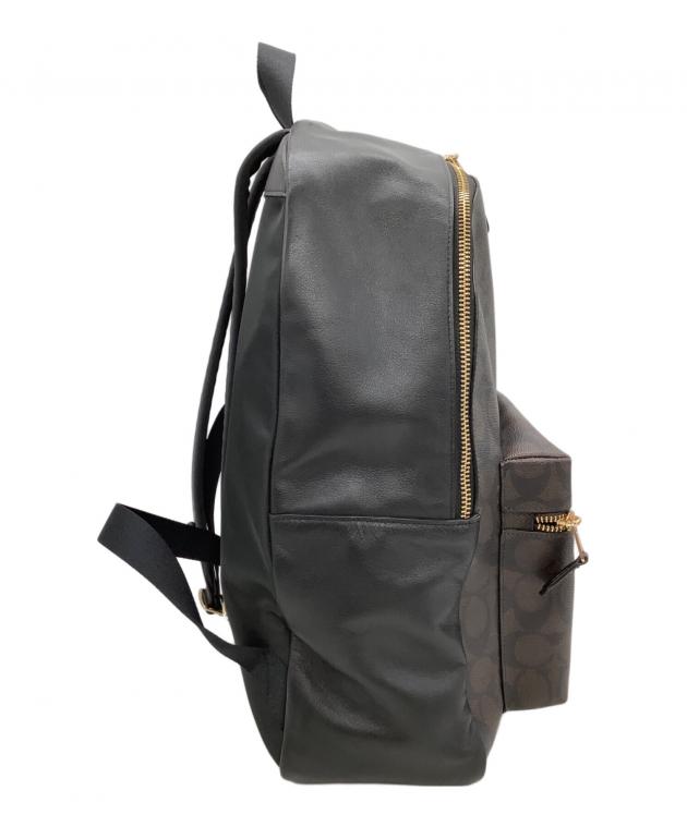 中古・古着通販】COACH (コーチ) リュック シグネチャー ブラウン