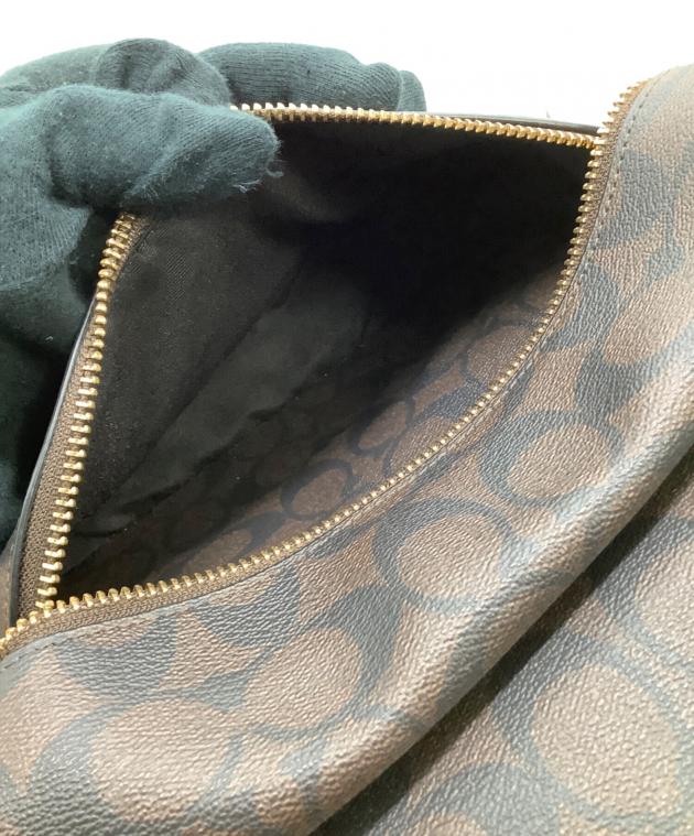 中古・古着通販】COACH (コーチ) リュック シグネチャー ブラウン