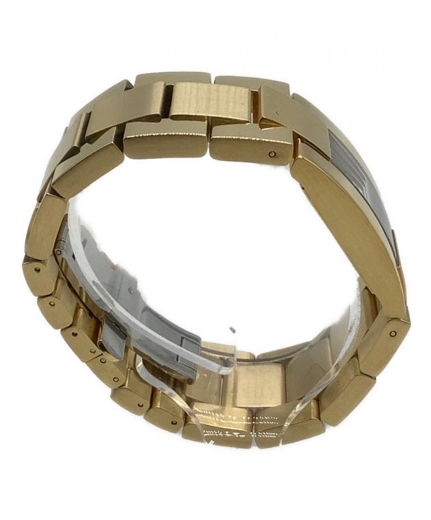 中古・古着通販】GUCCI (グッチ) 腕時計 クォーツ ゴールド色