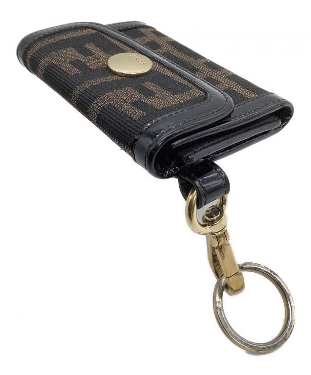 中古・古着通販】FENDI (フェンディ) コインケース ズッカ ブラウン