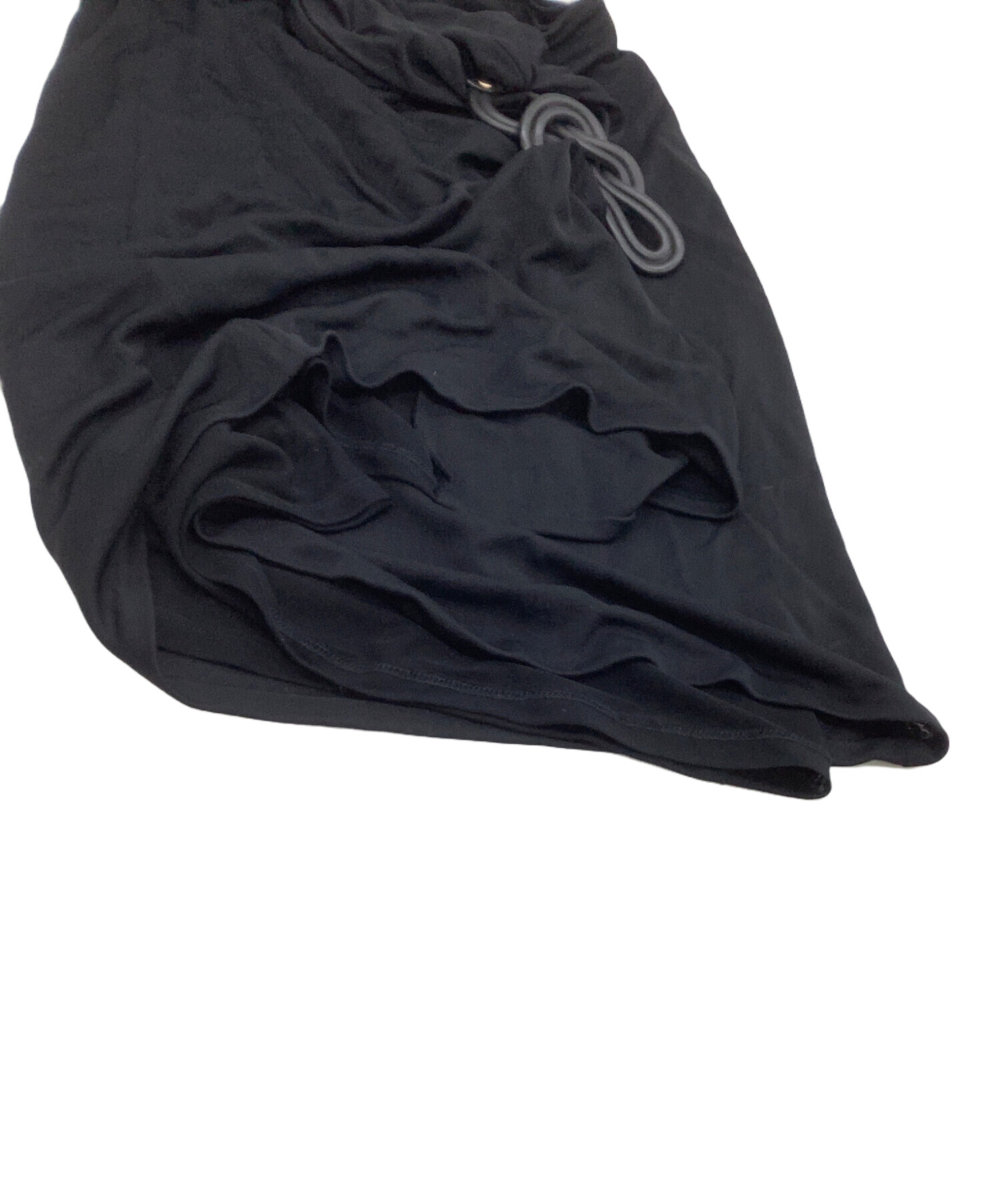 中古・古着通販】GUCCI (グッチ) ラップスカート ブラック 中古・古着通販】GUCCI (グッチ) ラップスカート ブラック