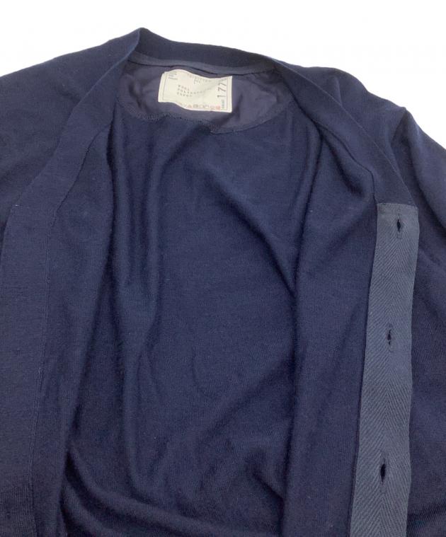 中古・古着通販】sacai (サカイ) 薄手カーディガン ドローコードウール