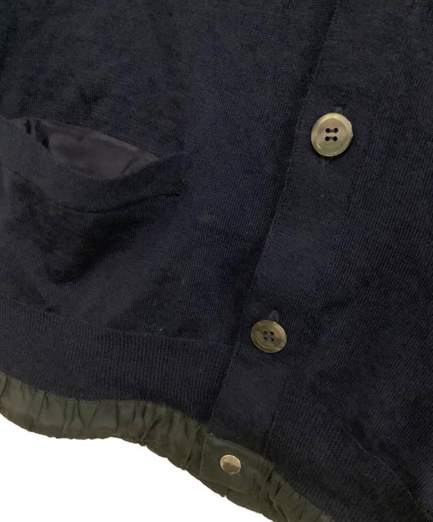 中古・古着通販】sacai (サカイ) 薄手カーディガン ドローコードウール