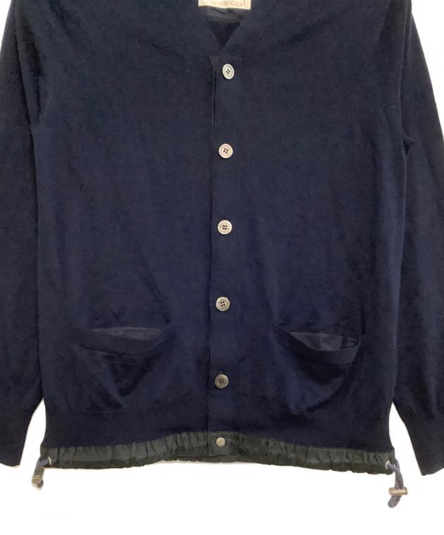 中古・古着通販】sacai (サカイ) 薄手カーディガン ドローコードウール