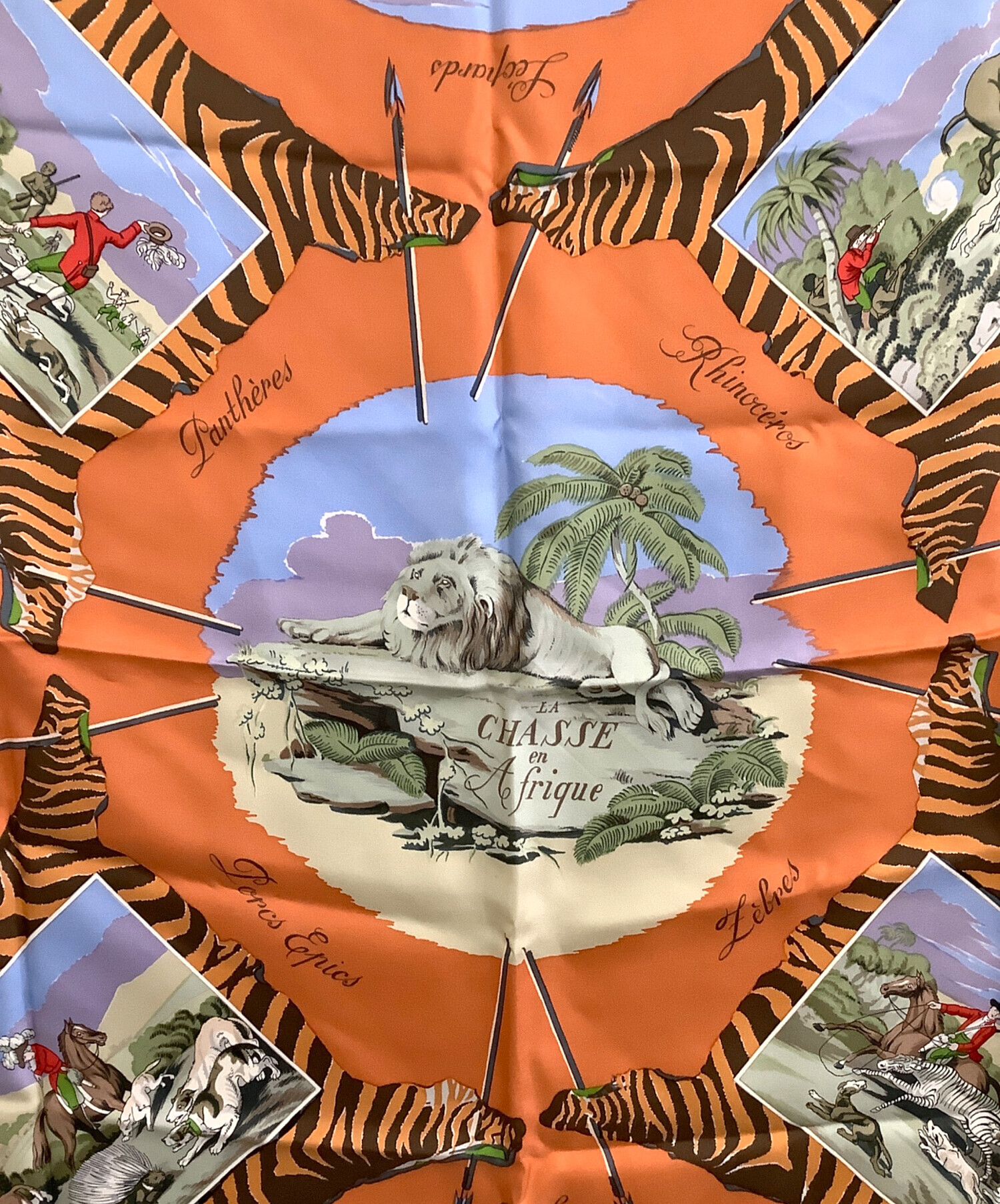 中古・古着通販】HERMES (エルメス) 大判スカーフ カレ90/La Chasse en