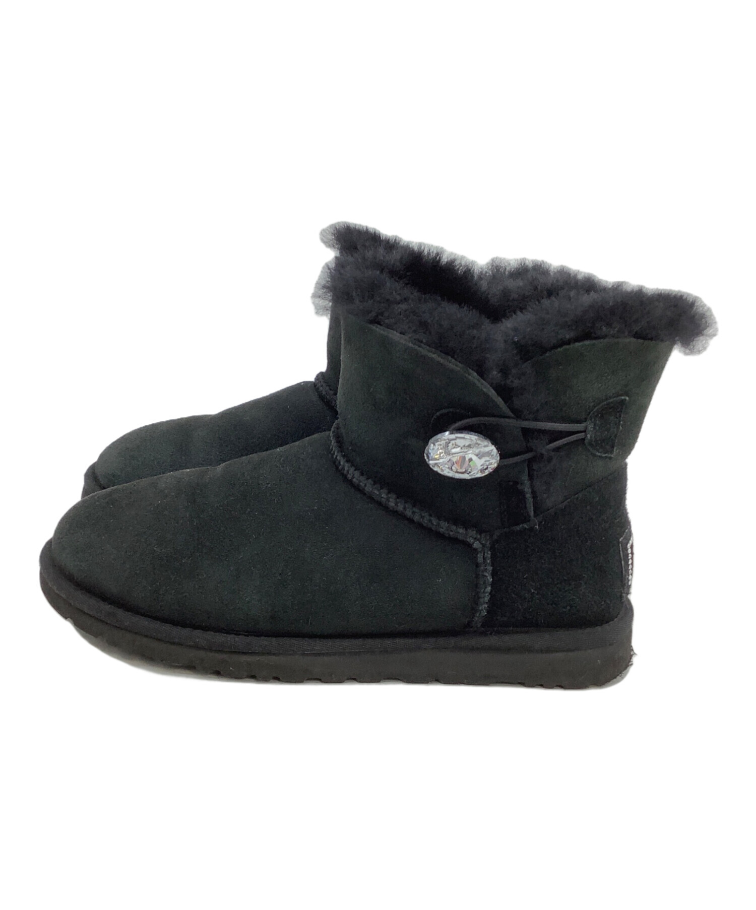 中古・古着通販】UGG (アグ) ムートンブーツ MINI BAILEY BUTTON BLING 