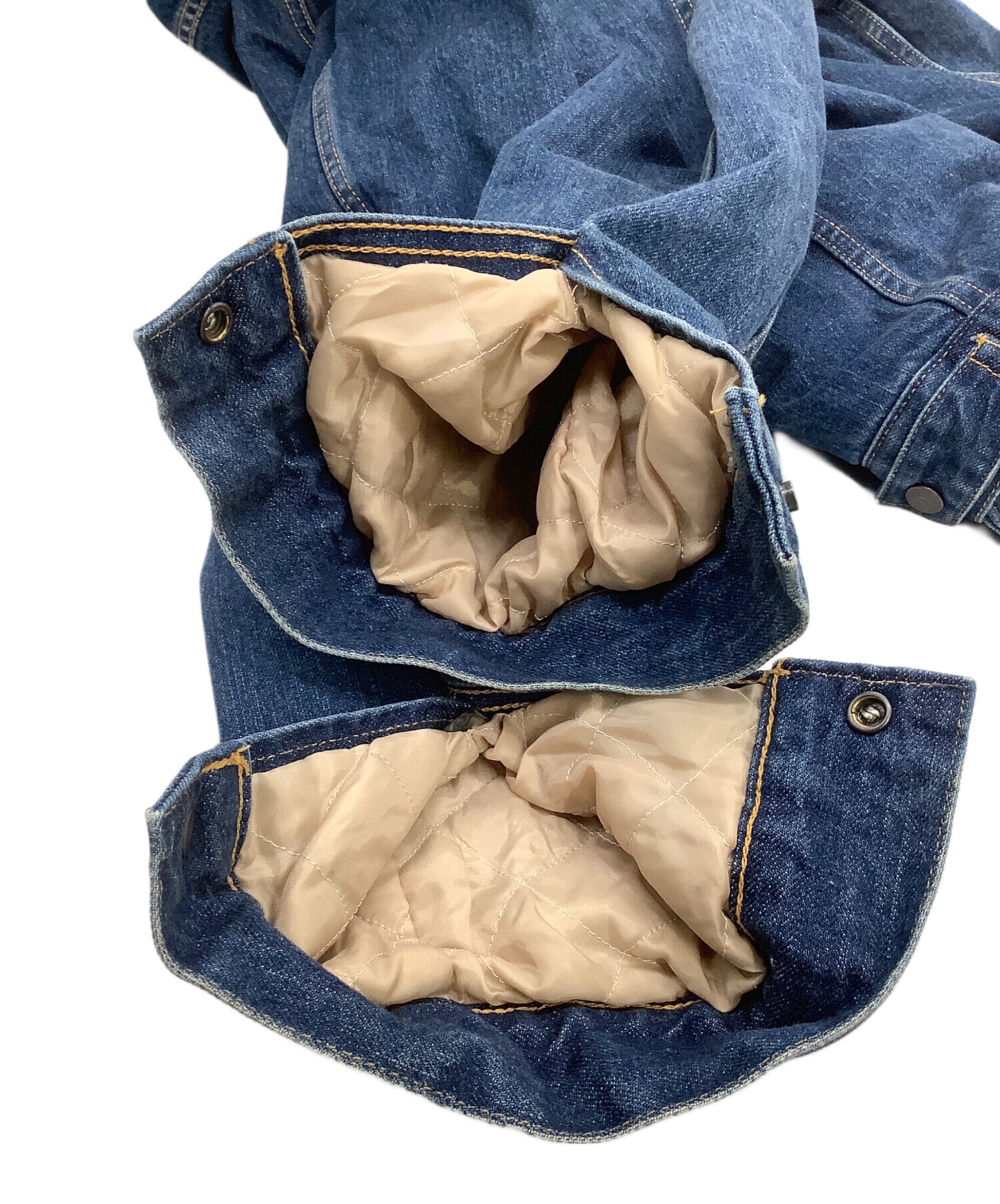 中古・古着通販】LEVI'S (リーバイス) デニムジャケット ブルー サイズ