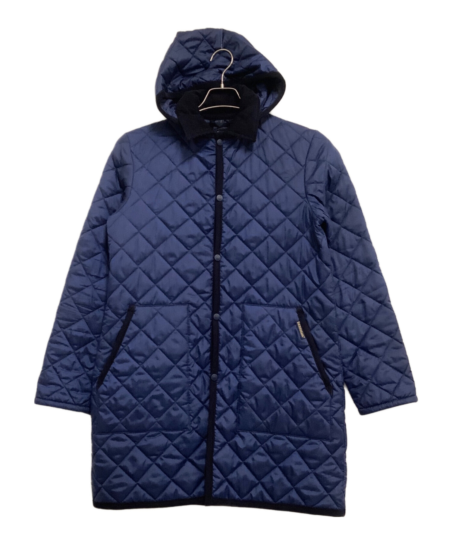 中古・古着通販】LAVENHAM (ラベンハム) キルティングコート ネイビー 