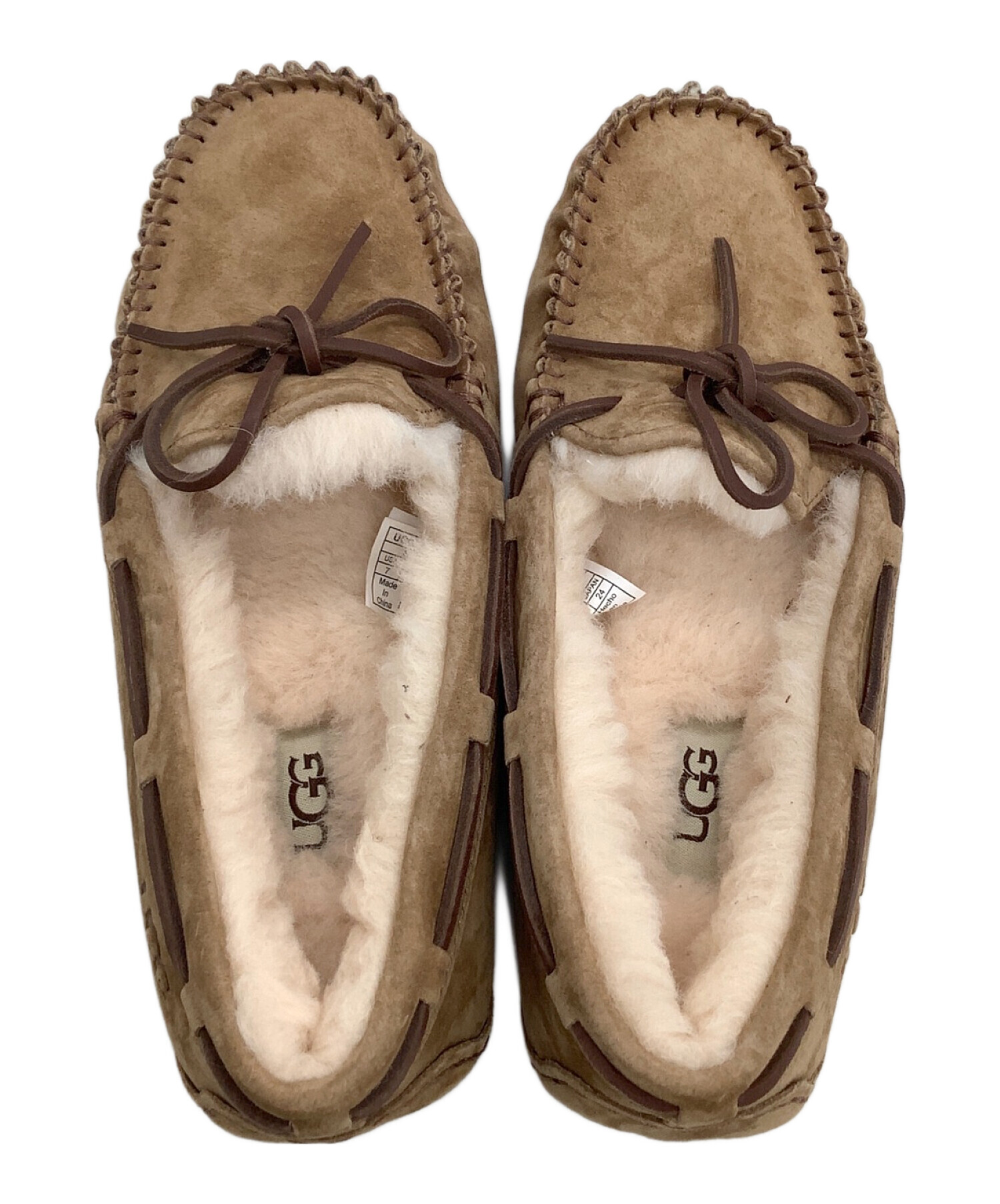 中古・古着通販】UGG (アグ) モカシンシューズ Dakota ブラウン サイズ