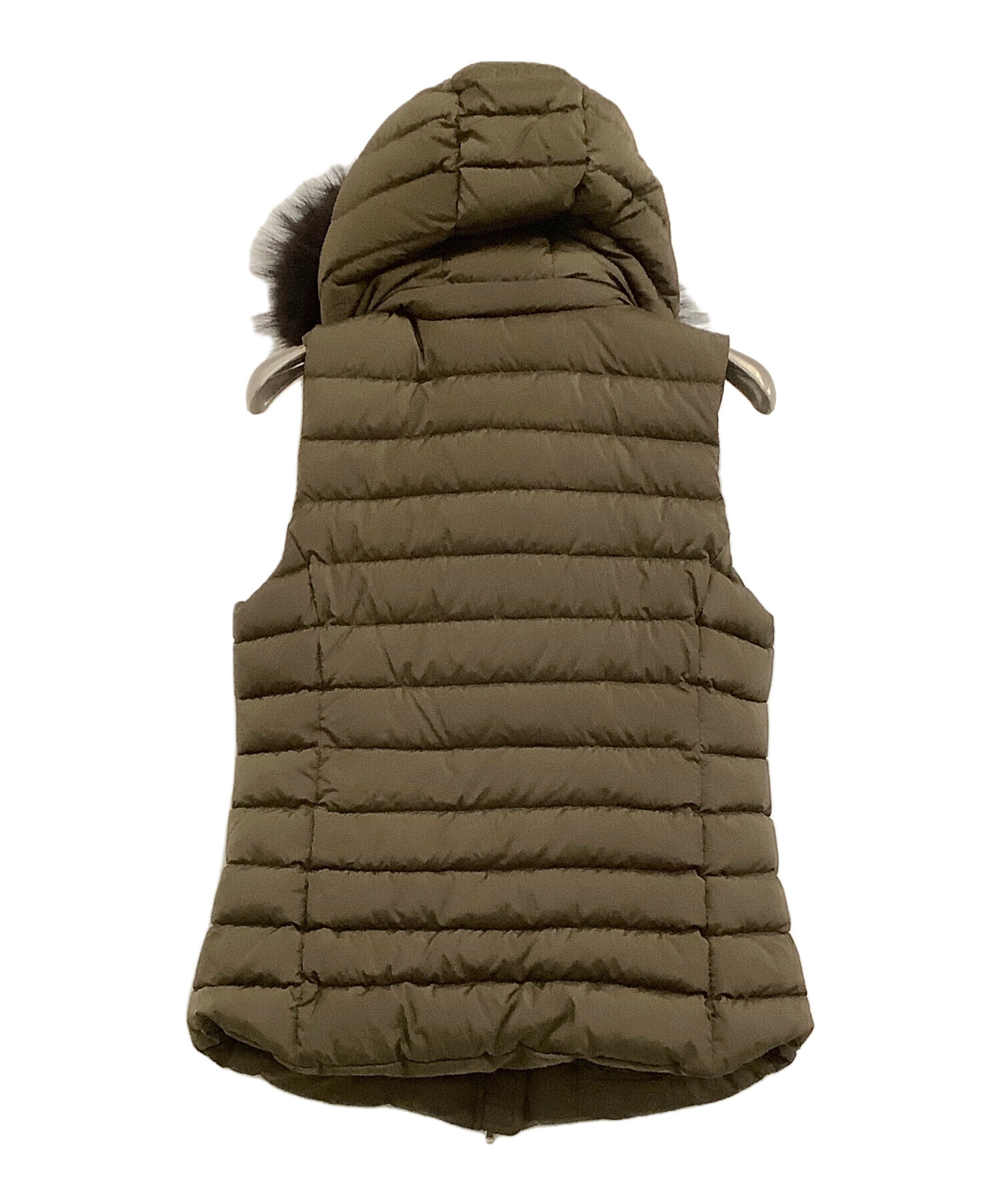 中古・古着通販】TATRAS (タトラス) フード付ダウンベスト ダーク