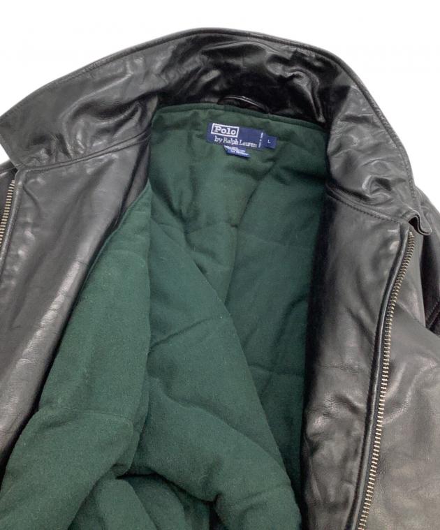 中古・古着通販】POLO RALPH LAUREN (ポロ・ラルフローレン) レザー