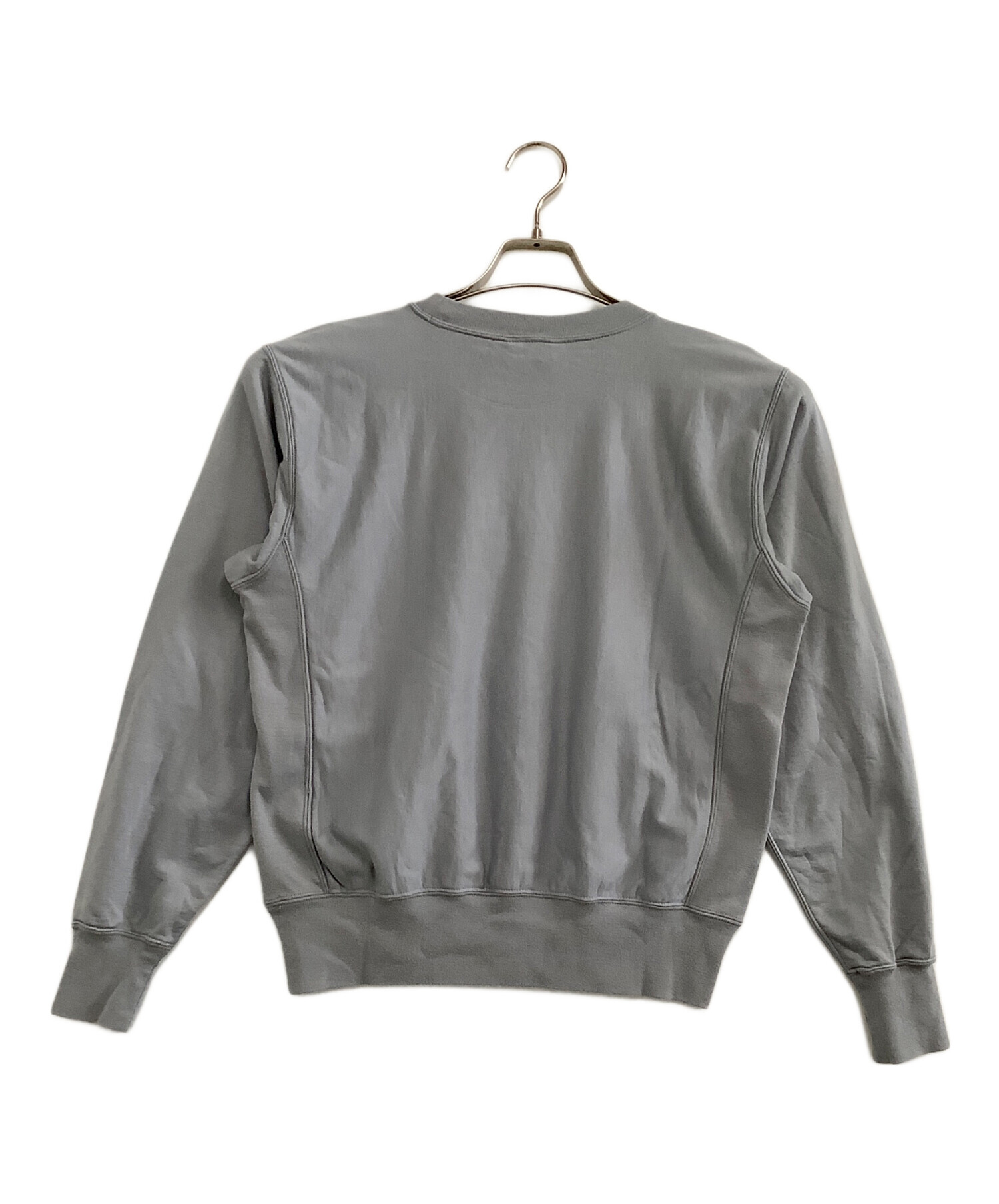 オーラリー AURALEE スウェット クルーネック 長袖 グレー Mサイズ 中古・古着通販】AURALEE (オーラリー) クルーネックスウェット