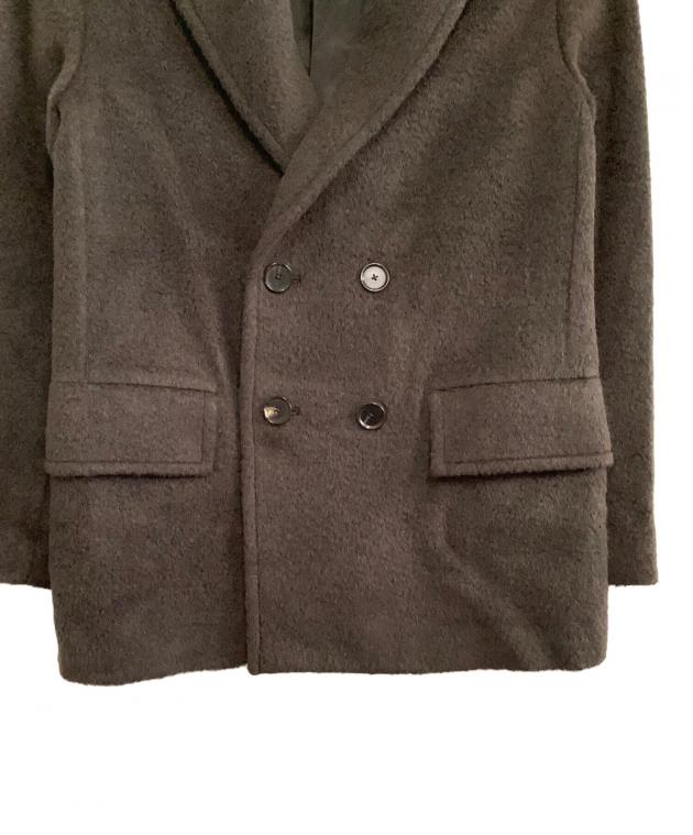 中古・古着通販】AURALEE (オーラリー) Pコート グレー 未使用品