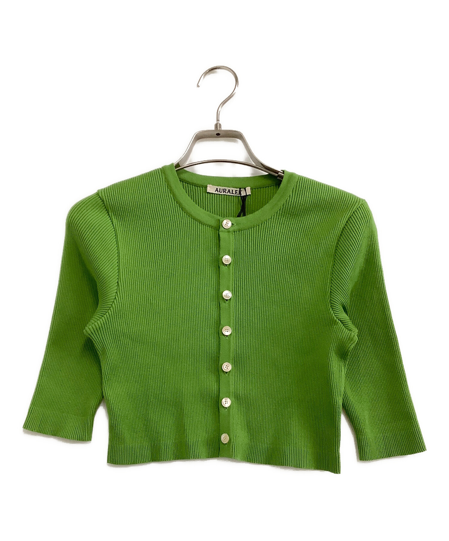 中古・古着通販】AURALEE (オーラリー) 薄手カーディガン GIZA HIGH